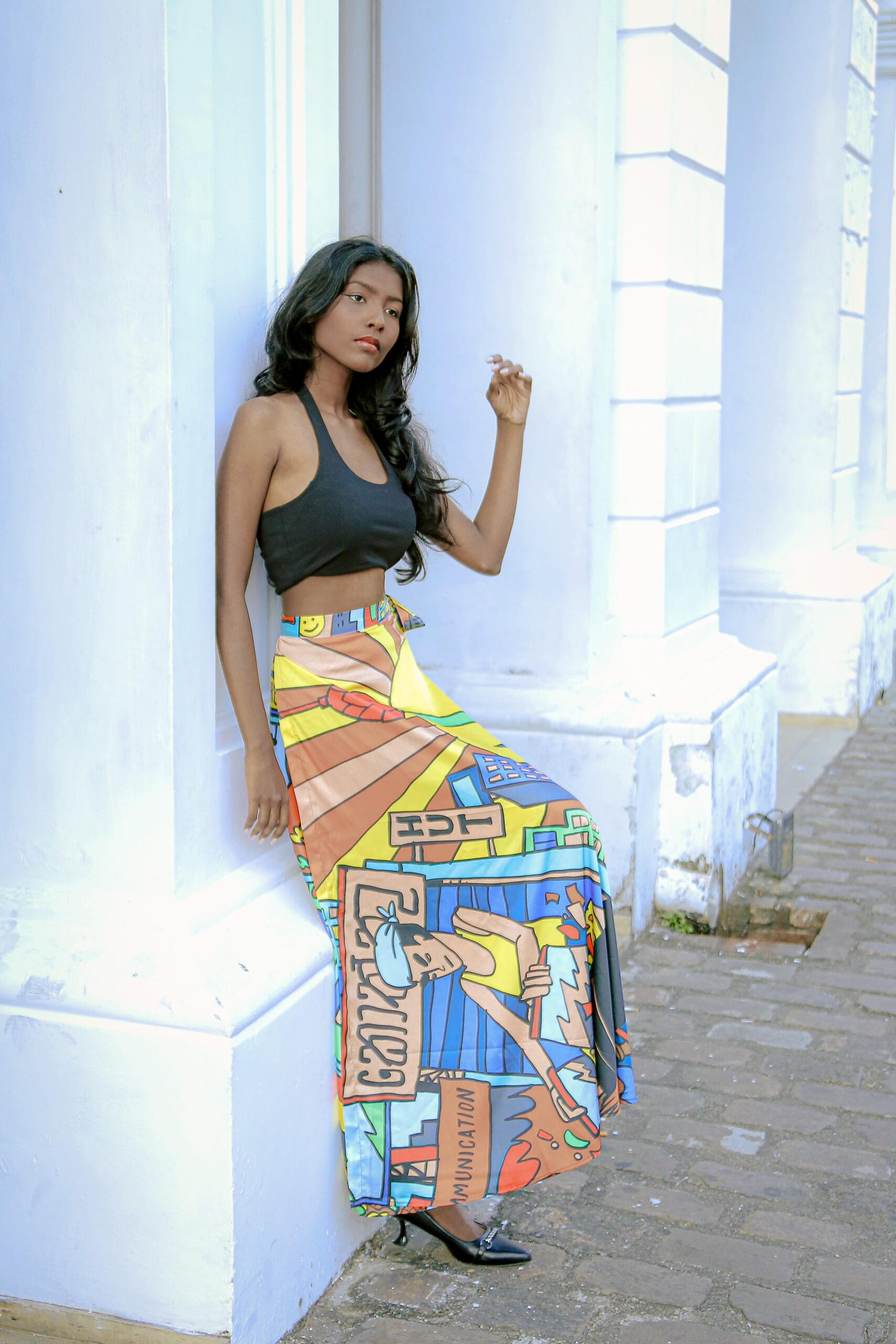 Sidadiya Wrap Skirt - Image 2